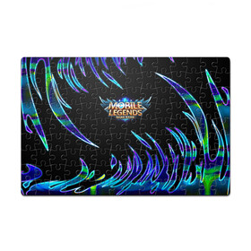 Пазл магнитный 126 элементов с принтом Mobile Legends: Bang Bang в городе Новоалтайск, полимерный материал с магнитным слоем | 126 деталей, размер изделия —  180*270 мм | bang bang | logo | logo game | moba | mobile legends | mobile moba | логотипы игр | моба | мобайл легенд | мобайл легендс | мобильные игры | мобильные легенды