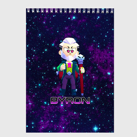 Скетчбук с принтом Byron Brawl Stars в городе Новоалтайск, 100% бумага
 | 48 листов, плотность листов — 100 г/м2, плотность картонной обложки — 250 г/м2. Листы скреплены сверху удобной пружинной спиралью | 2021 | byron | crow | edgar | байрон | бравл | бравл стар | бравл старс | ворон | из игры бравл старс | колетт | леон | новогодний бравл старс | новогодняя | новые герои бравл старс | эдгар | эдгард