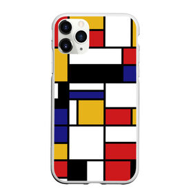Чехол для iPhone 11 Pro Max матовый с принтом Color blocking в городе Новоалтайск, Силикон |  | Тематика изображения на принте: geometry | retro | retro style | stripes | urban | vintage | абстракция | винтаж | геометрические | геометрия | городской | девяностые | искусство | клетка | колор блок | линии | мондриан | полосатый | полоска | полосы