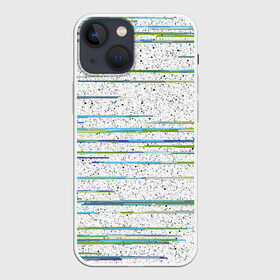 Чехол для iPhone 13 mini с принтом Абстракция (Глитч) в городе Новоалтайск,  |  | glitch | stripes | абстракция | белый шум | глитч | глюк | линии | ошибка | полосы | текстура