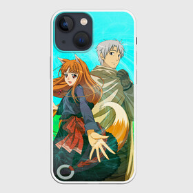 Чехол для iPhone 13 mini с принтом Волчица и пряности в городе Новоалтайск,  |  | ookami to koushinryou | spice and wolf | богиня | волчица и пряности | холо | хоро