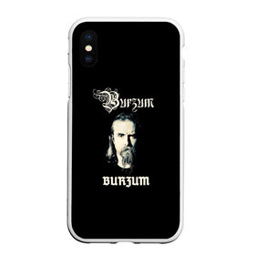 Чехол для iPhone XS Max матовый с принтом Burzum в городе Новоалтайск, Силикон | Область печати: задняя сторона чехла, без боковых панелей | бородач | варг викернес | металл | музыка | музыкальный проект | музыкант | норвежская музыка | писатель | рок | рокер | тьма