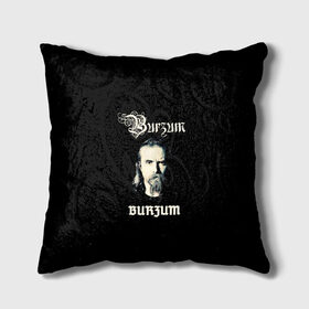 Подушка 3D с принтом Burzum в городе Новоалтайск, наволочка – 100% полиэстер, наполнитель – холлофайбер (легкий наполнитель, не вызывает аллергию). | состоит из подушки и наволочки. Наволочка на молнии, легко снимается для стирки | бородач | варг викернес | металл | музыка | музыкальный проект | музыкант | норвежская музыка | писатель | рок | рокер | тьма