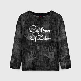 Детский лонгслив 3D с принтом Children of Bodom (Z) в городе Новоалтайск, 100% полиэстер | длинные рукава, круглый вырез горловины, полуприлегающий силуэт
 | century media | children bodom | children of bodom | fearless records | nuclear blast | spinefarm records | алекси лайхо | дети озера | дети озера бодом | дэниел фрэйберг | хенкка сеппяля | эспоо | янне вирман | яска раатикайнен
