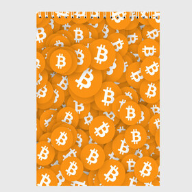 Скетчбук с принтом Я БИТКОИН I AM BITCOIN в городе Новоалтайск, 100% бумага
 | 48 листов, плотность листов — 100 г/м2, плотность картонной обложки — 250 г/м2. Листы скреплены сверху удобной пружинной спиралью | bitcoin | btc | биткоин | валюта | деньги | криптовалюта