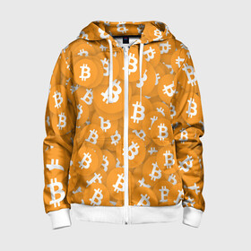Детская толстовка 3D на молнии с принтом Я БИТКОИН / I AM BITCOIN в городе Новоалтайск, 100% полиэстер |  манжеты и пояс оформлены широкой мягкой резинкой, двухслойный капюшон со шнурком для регулировки, спереди карманы и застежка-молния
 | bitcoin | btc | биткоин | валюта | деньги | криптовалюта