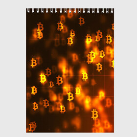 Скетчбук с принтом BITCOIN KRYPTONATE в городе Новоалтайск, 100% бумага
 | 48 листов, плотность листов — 100 г/м2, плотность картонной обложки — 250 г/м2. Листы скреплены сверху удобной пружинной спиралью | bitcoin | btc | биткоин | валюта | деньги | криптовалюта