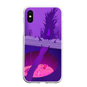 Чехол для iPhone XS Max матовый с принтом Тронный зал в городе Новоалтайск, Силикон | Область печати: задняя сторона чехла, без боковых панелей | Тематика изображения на принте: darkness | evil | зло | магия | фэнтези