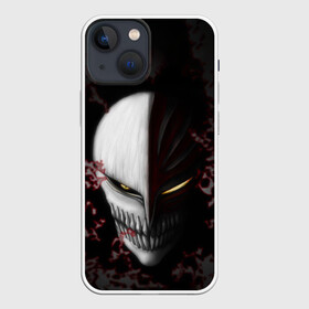 Чехол для iPhone 13 mini с принтом BLEACH | BLANK в городе Новоалтайск,  |  | Тематика изображения на принте: anime | bleach | form | heroes | ichigo | ichigo kurosaki | kenpachi | kuchiki | kurosaki | manga | rukia | айдзен | айзен | аниме | блич | броня | бьякуя | герои | ичиго | кенпачи | костюм | кучики | манга | пустой | рукия