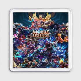 Магнит 55*55 с принтом Mobile Legends (Z) в городе Новоалтайск, Пластик | Размер: 65*65 мм; Размер печати: 55*55 мм | Тематика изображения на принте: 515 unite | bang bang | battle arena | moba | mobile legends | mobile legends bang bang | online battle arena