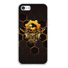 Чехол для iPhone 5/5S матовый с принтом Gears tactics в городе Новоалтайск, Силикон | Область печати: задняя сторона чехла, без боковых панелей | gears or war | gears tactics | игра | квадраты | компьютерная | логотип | надпись | огненный | подарок | символ | соты | узор | фанату | черный