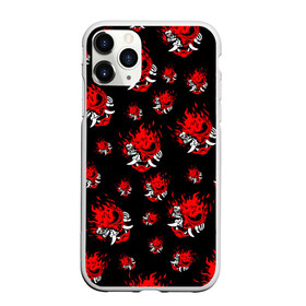 Чехол для iPhone 11 Pro Max матовый с принтом SAMURAI 2077 PATTERN в городе Новоалтайск, Силикон |  | Тематика изображения на принте: 2019 | cd project red | cyberpunk 2077 | cyberpunk fashion | hacker | keanu reeves | maelstrom | militech | night city | quadra | samurai | samurai cyberpunk 2077 | sci fi | trauma team | v | ви | киану ривз | киберпанк 2077 | логотип | роб