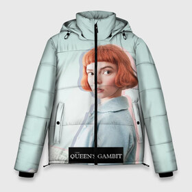 Мужская зимняя куртка 3D с принтом Queens Gambit Ход Королевы в городе Новоалтайск, верх — 100% полиэстер; подкладка — 100% полиэстер; утеплитель — 100% полиэстер | длина ниже бедра, свободный силуэт Оверсайз. Есть воротник-стойка, отстегивающийся капюшон и ветрозащитная планка. 

Боковые карманы с листочкой на кнопках и внутренний карман на молнии. | the queens gambit | бэт хармон | королева | милая девушка | рыжая | рыжая девушка | сериал | сериал про шахматы | ход королевы | шахматы | элизабет хармон