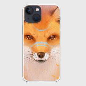 Чехол для iPhone 13 mini с принтом Лиса в городе Новоалтайск,  |  | fox | foxy | животное | звери | лиса | лисенок | лисичка | милая | рыжая | фокс