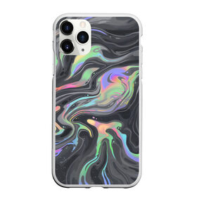 Чехол для iPhone 11 Pro Max матовый с принтом color pattern в городе Новоалтайск, Силикон |  | chromatic | colors | divorces | multicolored | paint | pattern | потеки краски | разводы | цветной паттерн