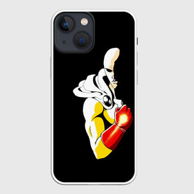Чехол для iPhone 13 mini с принтом Сайтама | One Punch Man в городе Новоалтайск,  |  | anime | one punch man | аниме | анимэ | бэнг | ван панч мэн | ванпанчмен | генос | кинг | сайтама | соник | супер герой | торнадо | уан панч мен
