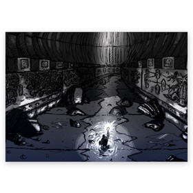 Поздравительная открытка с принтом Lovecraft / Лавкрафт в городе Новоалтайск, 100% бумага | плотность бумаги 280 г/м2, матовая, на обратной стороне линовка и место для марки
 | lovecraft | говард филлипс лавкрафт | ктулху | лавкрафт | филлипс лавкрафт