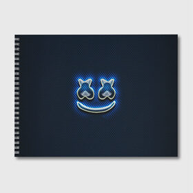 Альбом для рисования с принтом Marshmello в городе Новоалтайск, 100% бумага
 | матовая бумага, плотность 200 мг. | christopher comstock | dj | fortnite | game | gamer | marshmello | music | диджей | игры | клубная музыка | клубняк | крис комсток | маршмеллоу | музыка | фортнайт