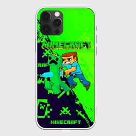 Чехол для iPhone 12 Pro Max с принтом Minecraft в городе Новоалтайск, Силикон |  | minecraft | алекс | белый | блоки | ведьма | взрывчатка | визера | волк | гаст | добывать | дракон | зеленый куб | зомби | игра | крафт | крипер | кубики | лошадка | майн | майнкрафт | манкрафт | овечка | оцелот