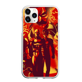 Чехол для iPhone 11 Pro Max матовый с принтом One Punch Man в городе Новоалтайск, Силикон |  | Тематика изображения на принте: anime | one punch man | аниме | анимэ | бэнг | ван панч мэн | ванпанчмен | генос | кинг | сайтама | соник | супер герой | торнадо | уан панч мен