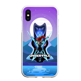 Чехол для iPhone XS Max матовый с принтом Undertale в городе Новоалтайск, Силикон | Область печати: задняя сторона чехла, без боковых панелей | game | games | undertale | андертеил | андертэйл | игра | игры | приключения | скелет