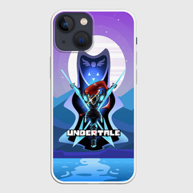 Чехол для iPhone 13 mini с принтом Undertale в городе Новоалтайск,  |  | game | games | undertale | андертеил | андертэйл | игра | игры | приключения | скелет