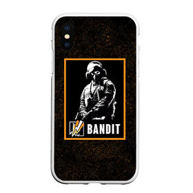 Чехол для iPhone XS Max матовый с принтом Bandit в городе Новоалтайск, Силикон | Область печати: задняя сторона чехла, без боковых панелей | bandit | r6s | rainbow six siege | бандит | оперативник | персонаж