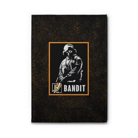 Обложка для автодокументов с принтом Bandit в городе Новоалтайск, натуральная кожа |  размер 19,9*13 см; внутри 4 больших “конверта” для документов и один маленький отдел — туда идеально встанут права | Тематика изображения на принте: bandit | r6s | rainbow six siege | бандит | оперативник | персонаж