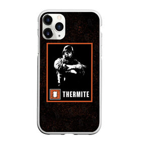Чехол для iPhone 11 Pro матовый с принтом Thermite в городе Новоалтайск, Силикон |  | r6s | rainbow six siege | thermite | оперативник | персонаж | термит