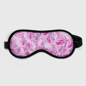 Маска для сна 3D с принтом Roses в городе Новоалтайск, внешний слой — 100% полиэфир, внутренний слой — 100% хлопок, между ними — поролон |  | дизайн с розами | женственность | нежность | роза | розовый принт | розовый фон | розы | цветы