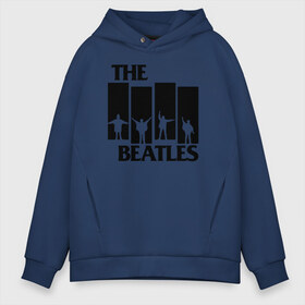 Мужское худи Oversize хлопок с принтом The Beatles в городе Новоалтайск, френч-терри — 70% хлопок, 30% полиэстер. Мягкий теплый начес внутри —100% хлопок | боковые карманы, эластичные манжеты и нижняя кромка, капюшон на магнитной кнопке | великобритания | джон леннон | классика | легенды | музыка | пол маккартни | рок | рок группа