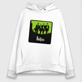Женское худи Oversize хлопок с принтом Ливерпульская четверка Beatles в городе Новоалтайск, френч-терри — 70% хлопок, 30% полиэстер. Мягкий теплый начес внутри —100% хлопок | боковые карманы, эластичные манжеты и нижняя кромка, капюшон на магнитной кнопке | abbey road | beatles day | cant buy me love | help | i want to hold your hand | let it bee | liverpool four | pop art | альбом | битлз | битломан | битлы | всемирный день | леннон | ливерпуль | маккартни | музыка | старр | харрисон | эбби