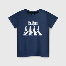 Детская футболка хлопок с принтом The Beatles в городе Новоалтайск, 100% хлопок | круглый вырез горловины, полуприлегающий силуэт, длина до линии бедер | 1960 | 1970 | 60 | 70 | abbey | be | beatles | it | john | lennon | let | revolver | road | rock | submarine | the | yellow | yesterday | битлз | битлс | джон | джордж | леннон | маккартни | пол | ринго | рок | старр | харрисон