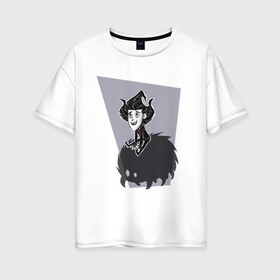 Женская футболка хлопок Oversize с принтом Dont Starve в городе Новоалтайск, 100% хлопок | свободный крой, круглый ворот, спущенный рукав, длина до линии бедер
 | animation | dont starve | dont starve together | game | games | mult | survive | выживалка | выживание | донт старв | игра | игры | мульт | не голодай | не голодайка