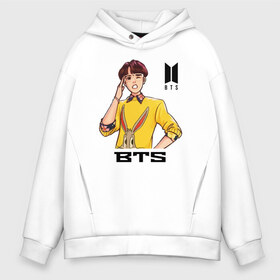 Мужское худи Oversize хлопок с принтом BTS в городе Новоалтайск, френч-терри — 70% хлопок, 30% полиэстер. Мягкий теплый начес внутри —100% хлопок | боковые карманы, эластичные манжеты и нижняя кромка, капюшон на магнитной кнопке | bts | k pop | kpop | rm | аниме | бтс | ви | джей хоуп | джонгук | кпоп | сюга | чимин | чин | япония