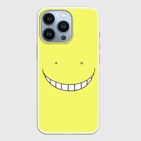 Чехол для iPhone 13 Pro с принтом Коро сенсей (школа убийц) в городе Новоалтайск,  |  | Тематика изображения на принте: аниме | зубы | коро | лицо | минимализм