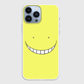 Чехол для iPhone 13 Pro Max с принтом Коро сенсей (школа убийц) в городе Новоалтайск,  |  | Тематика изображения на принте: аниме | зубы | коро | лицо | минимализм