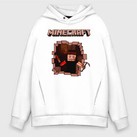 Мужское худи Oversize хлопок с принтом Minecraft в городе Новоалтайск, френч-терри — 70% хлопок, 30% полиэстер. Мягкий теплый начес внутри —100% хлопок | боковые карманы, эластичные манжеты и нижняя кромка, капюшон на магнитной кнопке | minecraft | алекс | белый | блоки | ведьма | взрывчатка | визера | волк | гаст | добывать | дракон | зеленый куб | зомби | игра | крафт | крипер | кубики | лошадка | майн | майнкрафт | манкрафт | овечка | оцелот