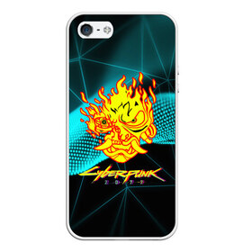 Чехол для iPhone 5/5S матовый с принтом CYBERPUNK 2077 (S) в городе Новоалтайск, Силикон | Область печати: задняя сторона чехла, без боковых панелей | 2077 | cd projekt red | cyberpunk | cyberpunk 2077 | game | samurai | арт | будущее | видеоигра | игра | киберпанк | киберпанк 2077 | киборг | киборги
