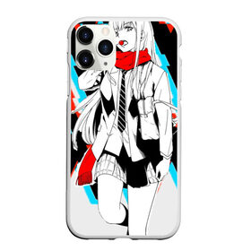Чехол для iPhone 11 Pro Max матовый с принтом Darling in the Franxx в городе Новоалтайск, Силикон |  | Тематика изображения на принте: 002 | 02 | darling in the franxx | zero two | zero two and hiro | любимый во франксе | милый во франксе | ноль два | франкс | хиро