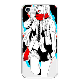 Чехол для iPhone 5/5S матовый с принтом Darling in the Franxx в городе Новоалтайск, Силикон | Область печати: задняя сторона чехла, без боковых панелей | Тематика изображения на принте: 002 | 02 | darling in the franxx | zero two | zero two and hiro | любимый во франксе | милый во франксе | ноль два | франкс | хиро