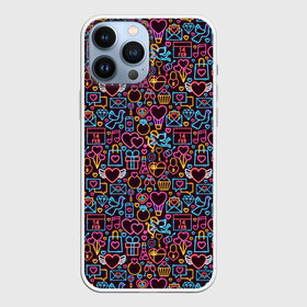 Чехол для iPhone 13 Pro Max с принтом 14 февраля в городе Новоалтайск,  |  | Тематика изображения на принте: 14 февраля | love | valentines day | амур | валентинка | вторая половинка | день всех влюбленных | купидон | любовь | отношения | подарок любви | поцелуй | праздник любви | романтика | свидание | сердечки