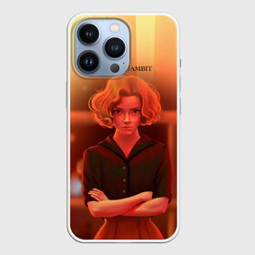 Чехол для iPhone 13 Pro с принтом Queens Gambit Ход Королевы в городе Новоалтайск,  |  | the queens gambit | бэт хармон | королева | милая девушка | рыжая | рыжая девушка | сериал | сериал про шахматы | ход королевы | шахматы | элизабет хармон