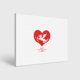 Холст прямоугольный с принтом Happy Valentines Day в городе Новоалтайск, 100% ПВХ |  | Тематика изображения на принте: 14 февраля | love | valentines day | амур | валентинка | вторая половинка | день всех влюбленных | купидон | любовь | отношения | подарок любви | поцелуй | праздник любви | романтика | свидание | сердечки