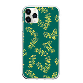 Чехол для iPhone 11 Pro Max матовый с принтом Золотые веточки на бирюзовом в городе Новоалтайск, Силикон |  | 8 марта | summer | абстракция | бирюзовый | весна | веточки | золотой | лето | любовь | праздник | принт | природа | растения