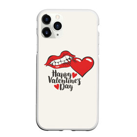 Чехол для iPhone 11 Pro матовый с принтом Happy Valentines Day в городе Новоалтайск, Силикон |  | Тематика изображения на принте: 14 февраля | love | valentines day | амур | валентинка | вторая половинка | день всех влюбленных | купидон | любовь | отношения | подарок любви | поцелуй | праздник любви | романтика | свидание | сердечки