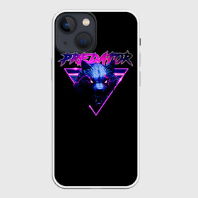 Чехол для iPhone 13 mini с принтом Хищник неон в городе Новоалтайск,  |  | animals | wolf | волк | волки | животные | звери | зверь | неон | одиночество | одиночка | пёс | собака | хищник