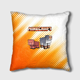 Подушка 3D с принтом Minecraft в городе Новоалтайск, наволочка – 100% полиэстер, наполнитель – холлофайбер (легкий наполнитель, не вызывает аллергию). | состоит из подушки и наволочки. Наволочка на молнии, легко снимается для стирки | Тематика изображения на принте: minecraft | алекс | белый | блоки | ведьма | взрывчатка | визера | волк | гаст | добывать | дракон | зеленый куб | зомби | игра | крафт | крипер | кубики | лошадка | майн | майнкрафт | манкрафт | овечка | оцелот