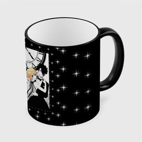Кружка с принтом THE PROMISED NEVERLAND в городе Новоалтайск, керамика | ёмкость 330 мл | grace field | inscription the promised neverland | norman | print the promised neverland | rey | the promised neverland | єmma | ємма | аниме | грейс филд | надпись the promised neverland | норман | принт the promised neverland | рей | се