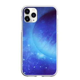 Чехол для iPhone 11 Pro Max матовый с принтом Планета в городе Новоалтайск, Силикон |  | Тематика изображения на принте: cosmos | galaxy | stars | вселенная | звезды | космос | планета | синий